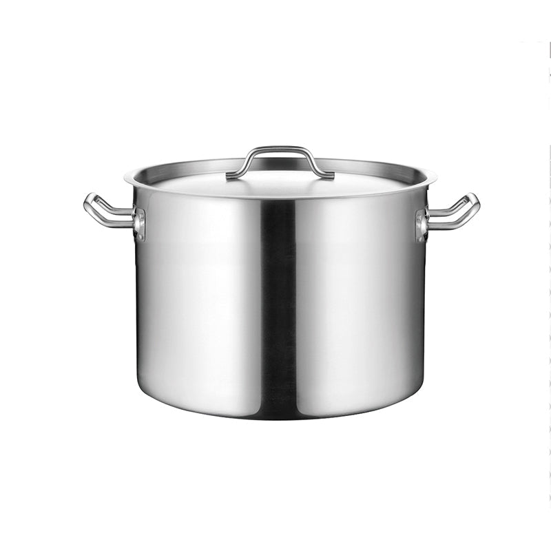 Stock Pot - 03 - IH - S/S - 32.66L Kitchen Knock