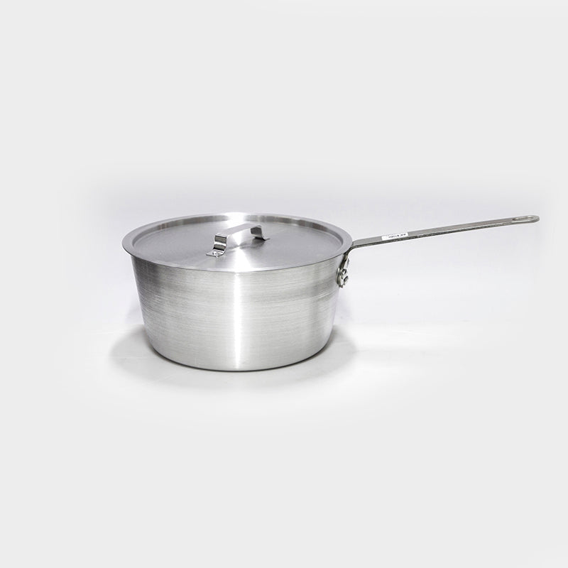 Sauce Pot - Aluminium With Cover - 3.14L Kitchen Knock