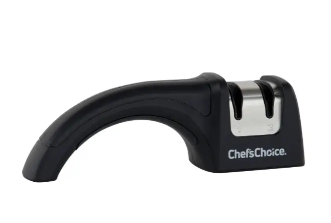 Chef'S Choice 464 Pronto Diamond Hone Manual Knife Sharpener Black Sheldon and Hammond