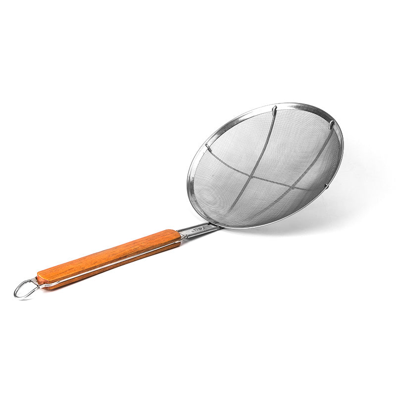 Skimmer - S/S - fine Mesh - 10" Kitchen Knock