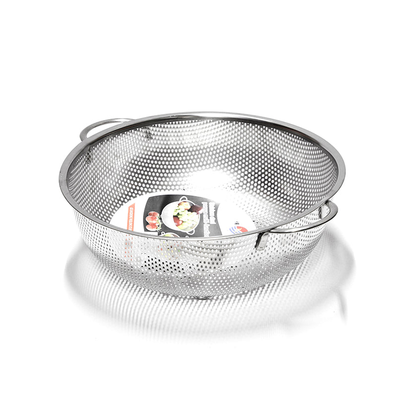 Colander - S/S Perforated - With Ear - WLG005 - 285 Kitchen Knock