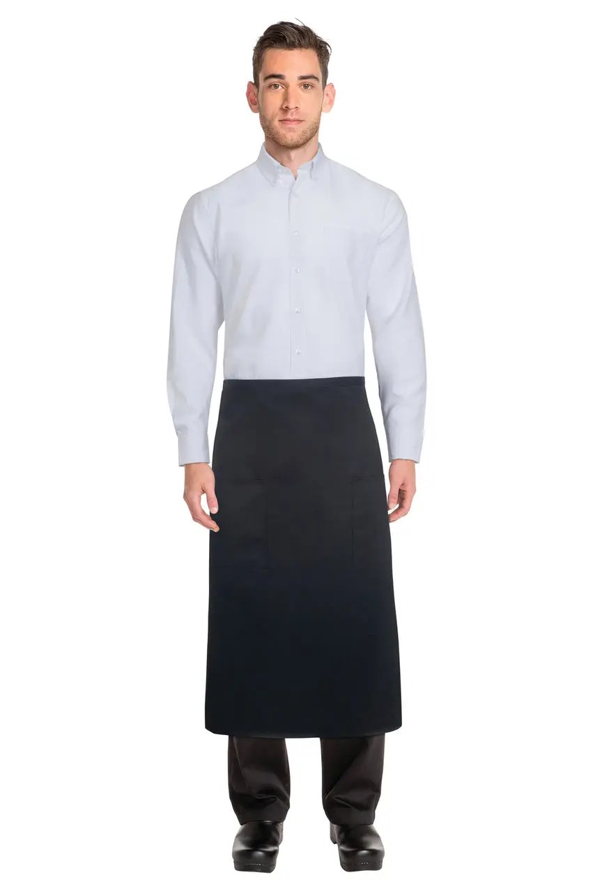 Two Pocket 3/4 Apron Chef Works