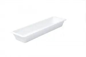 Melamine Food Pan-2/4 Size, 65Mm, White Trenton
