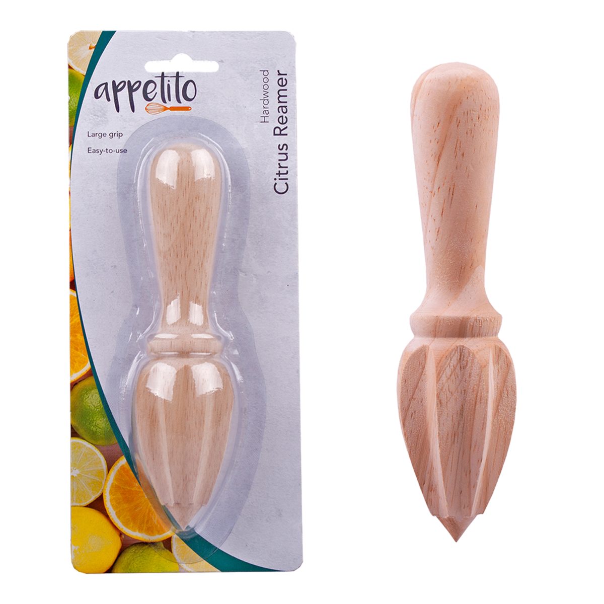CITRUS REAMER- WOODEN Donaldson