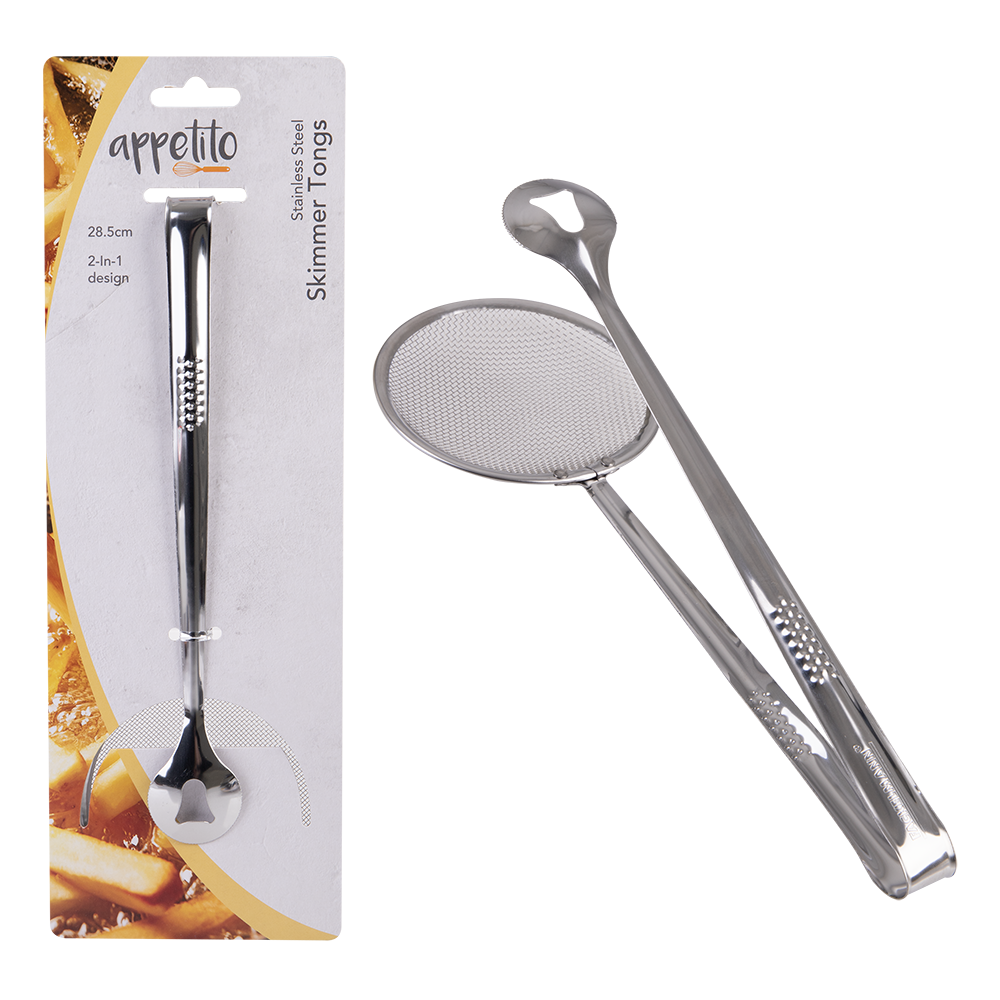 Skimmer tong