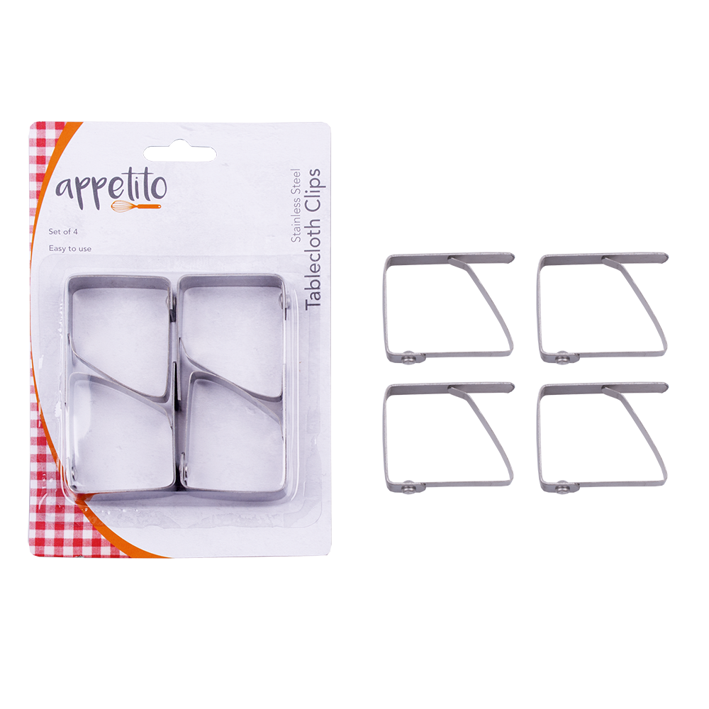TABLECLOTH CLIPS -SET4 Donaldson