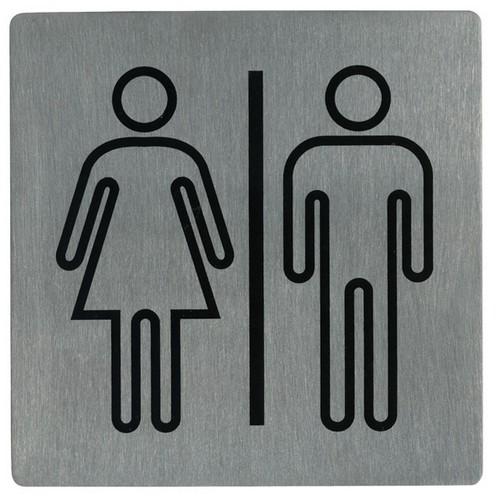 Wall Sign- D. Restrooms -18/10 130Sq
