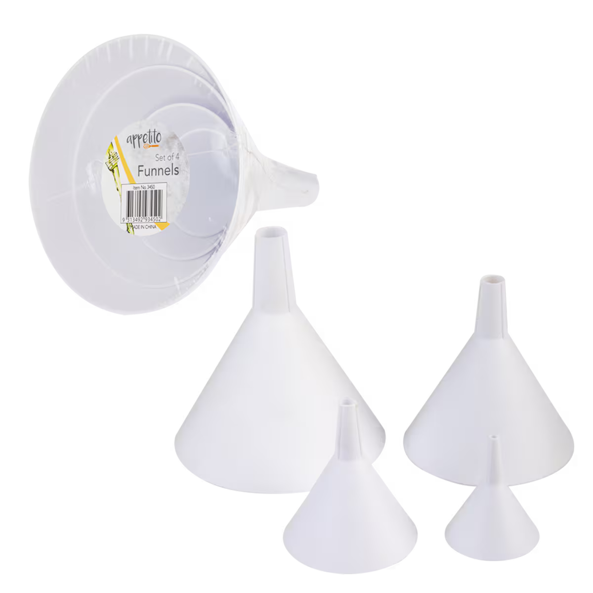 FUNNELS SET OF 4