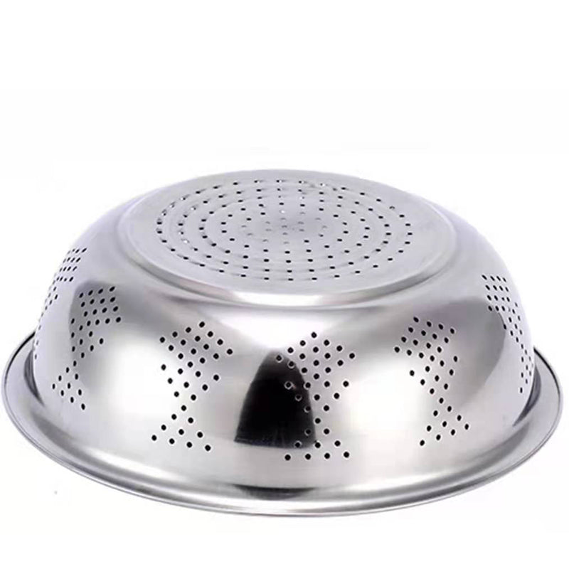 Colander - S/S Perforated - 40cm Kitchen Knock