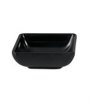 M/Mine Sauce Dish-Square, 70X70Mm, Black