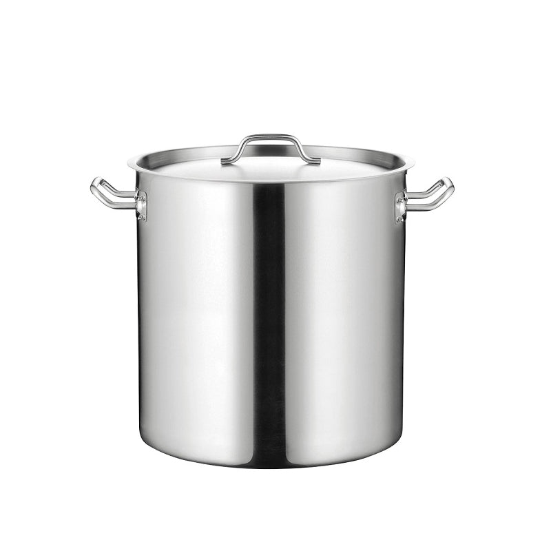Stock Pot - 03 - IH - S/S - 130.6L Kitchen Knock