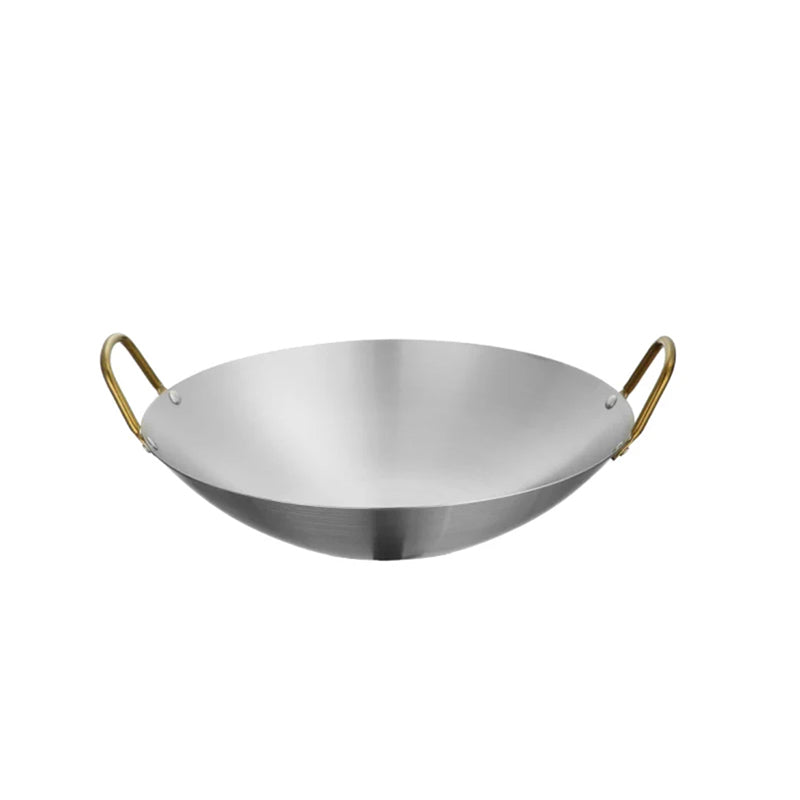 Chinese Wok - S/S - 228mm - 9" Kitchen Knock
