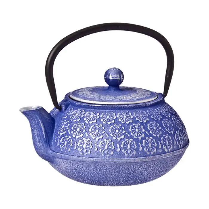 Cast Iron Teapot 900Ml - Cherry Blossom Purple Donaldson