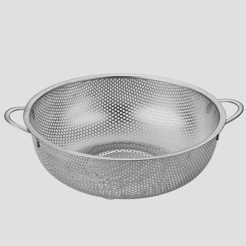 Colander - S/S Perforated - With Ear - WLG005 - 345 Kitchen Knock