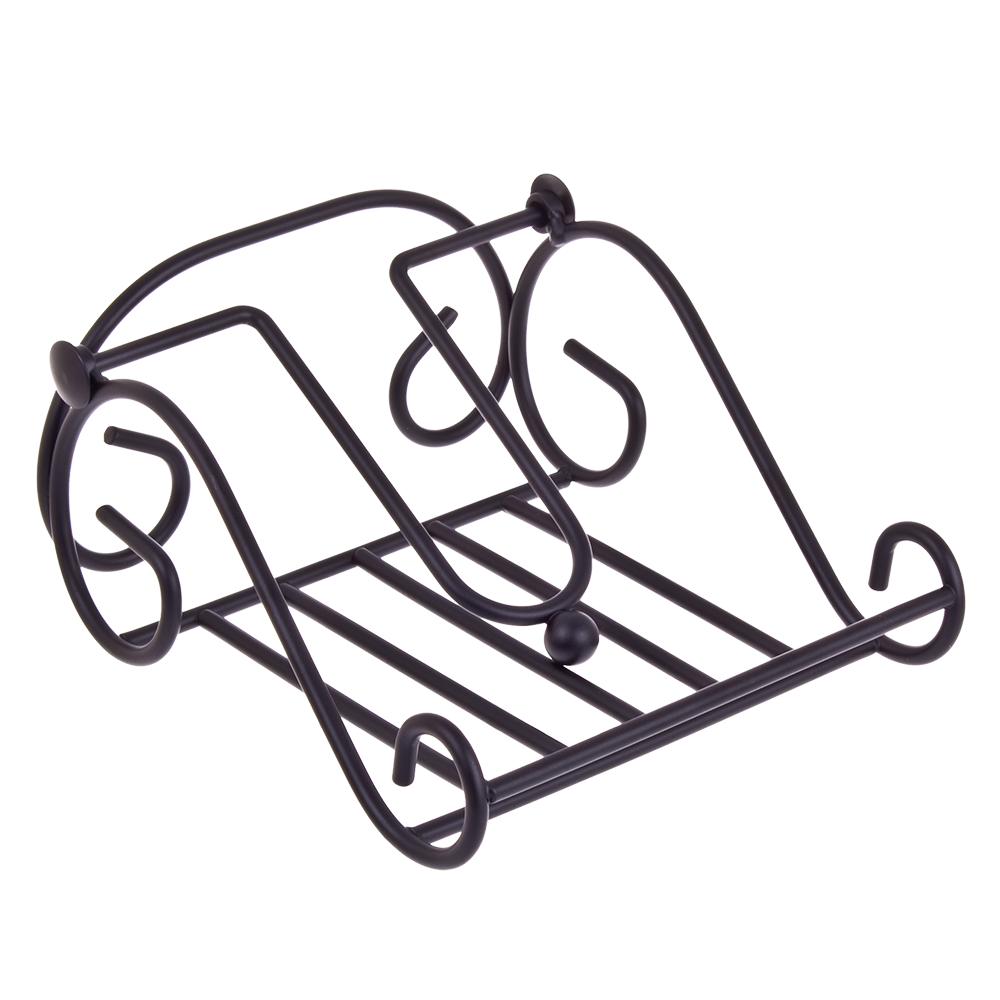 BLACK NAPKIN HOLDER