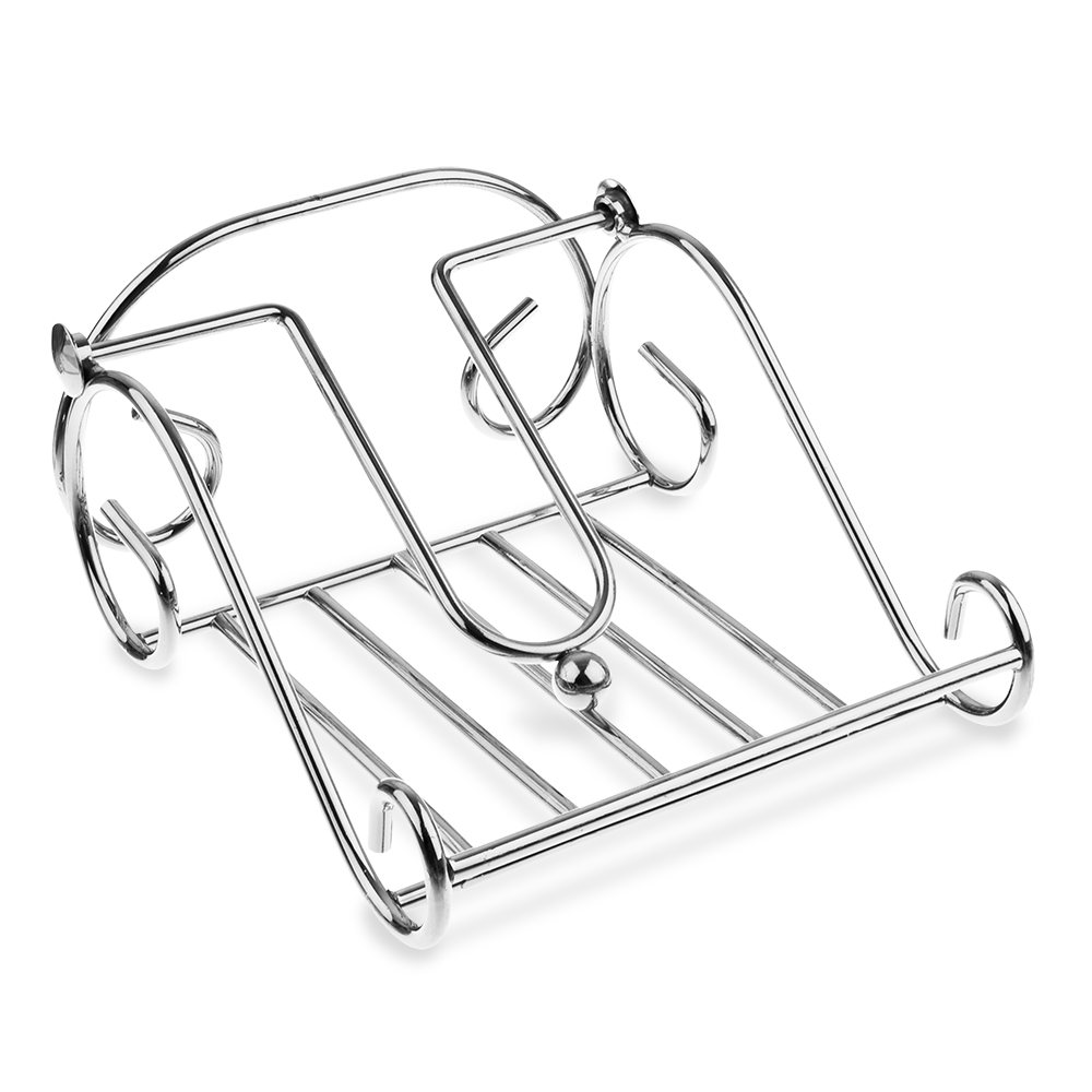 SCROLL NAPKIN HOLDER CHROME