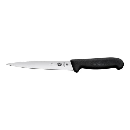 Filleting Knife, Flexible 18cm - Black Sheldon and Hammond