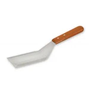 GRIDDLE SCRAPER-S/S-TIMBER 125x75mm Trenton