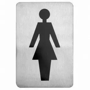 Wall Sign- A. Female Symbol 18/10 120X80Mm Trenton