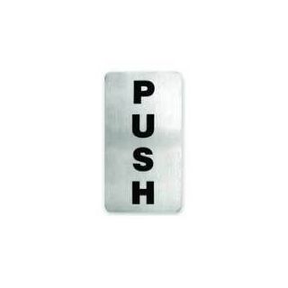 Wall Sign- I. Push 18/10 110X60Mm