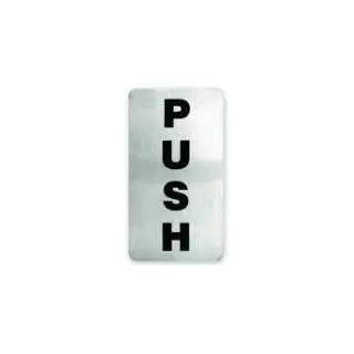 Wall Sign- I. Push 18/10 110X60Mm Trenton