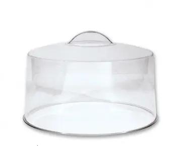 Cake Cover -Clear -Moulded Handle Trenton