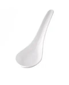 Melamine Chinese Spoon-150Mm, White Trenton