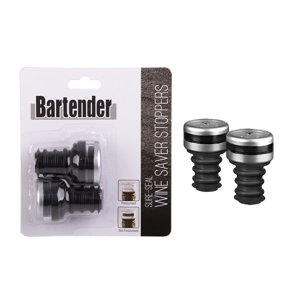 WINE SAVER STOPPER GREY FOR VAC