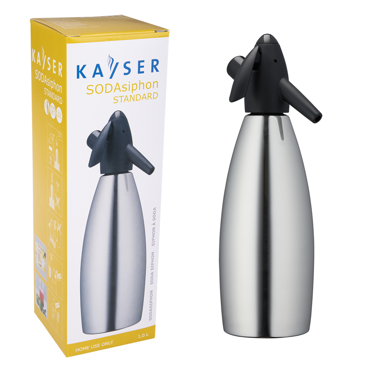 1LTR SODA SIPHON S/STEEL Donaldson