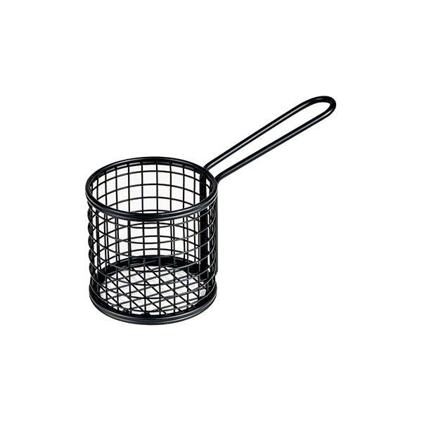 Service Basket S/S Black 84 X 80Mm