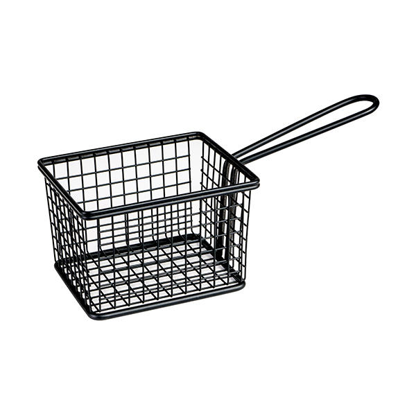 Soho Rect Blk Service Basket 12X10X8