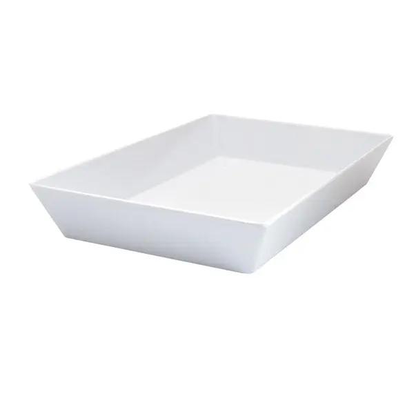 Melamine Deep Dish-450X300X70Mm, White Trenton