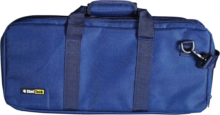 Knife Roll, 18 pocket, Blue Sheldon and Hammond