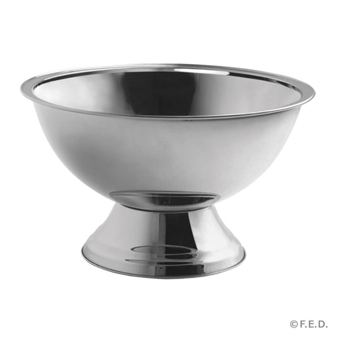 99011 Stainless Steel Punch Bowl 18 Litre FED