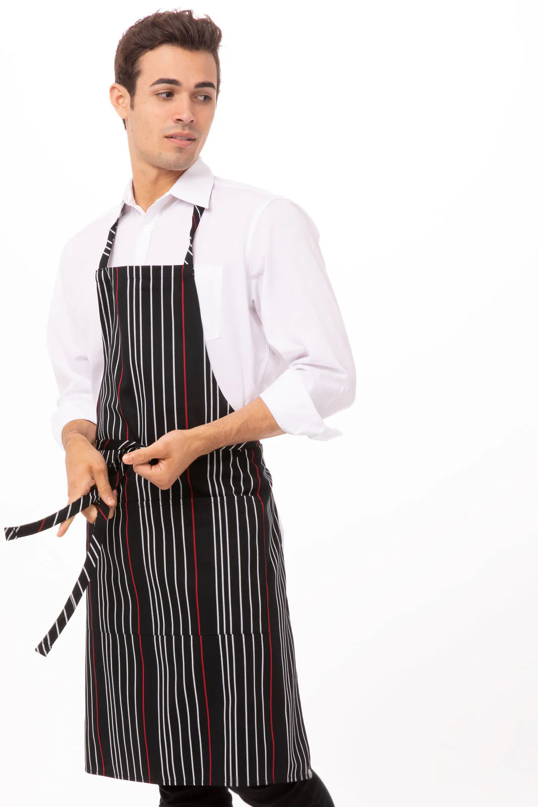 Striped Bib Apron Bib