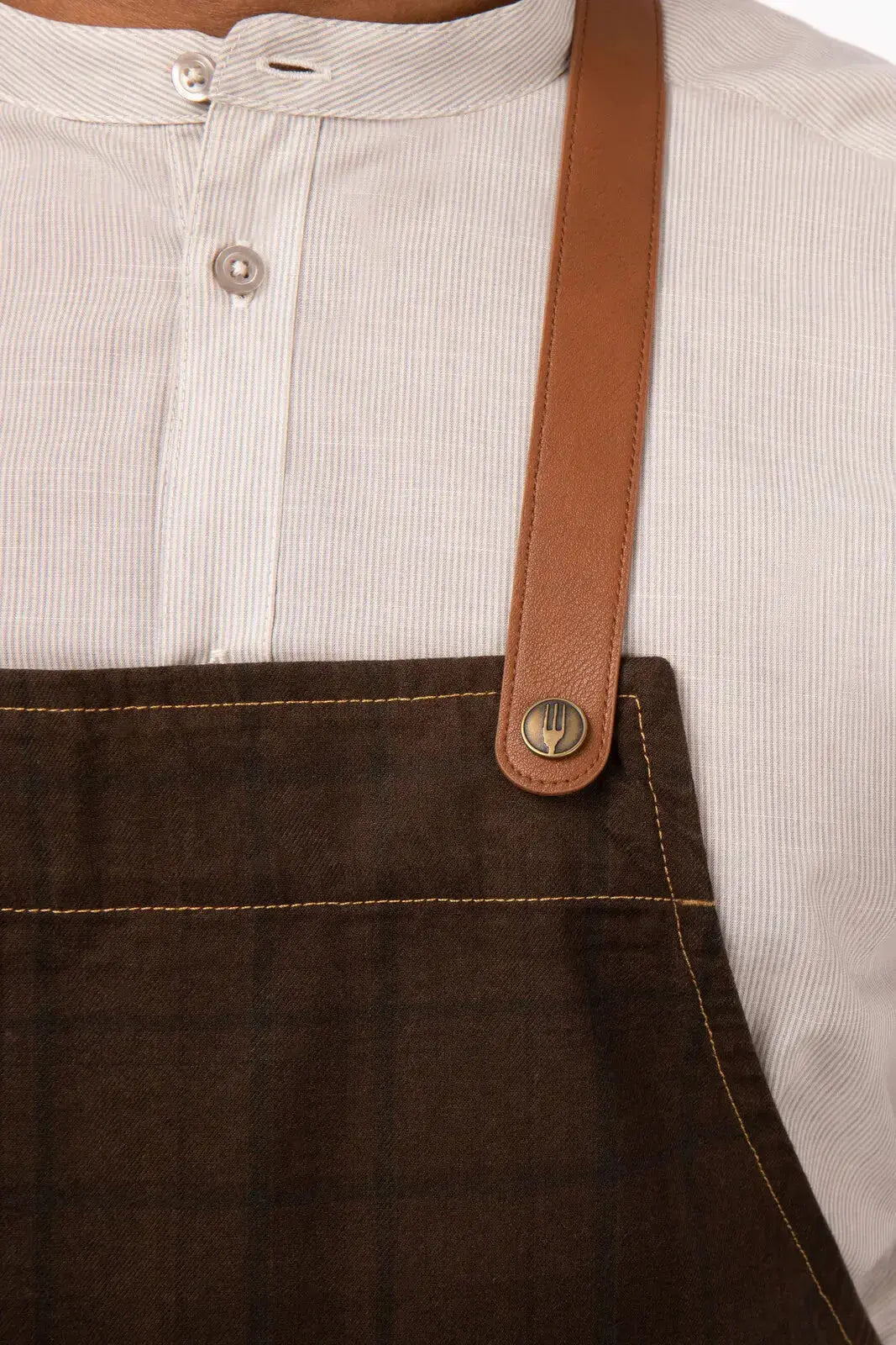 Olympia Bib Apron - Bib Chef Works