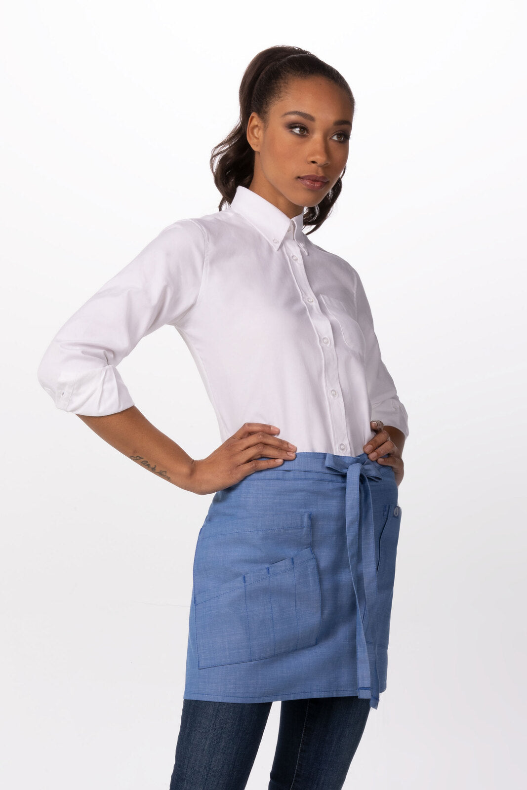 Medford Half Bistro Apron 1/2