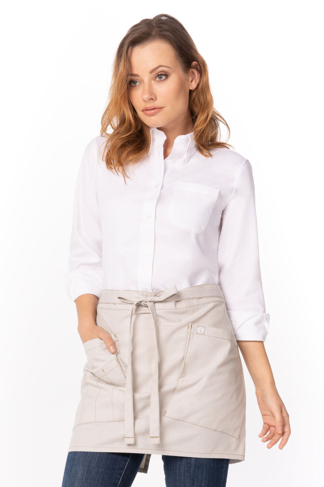 Medford Half Bistro Apron 1/2