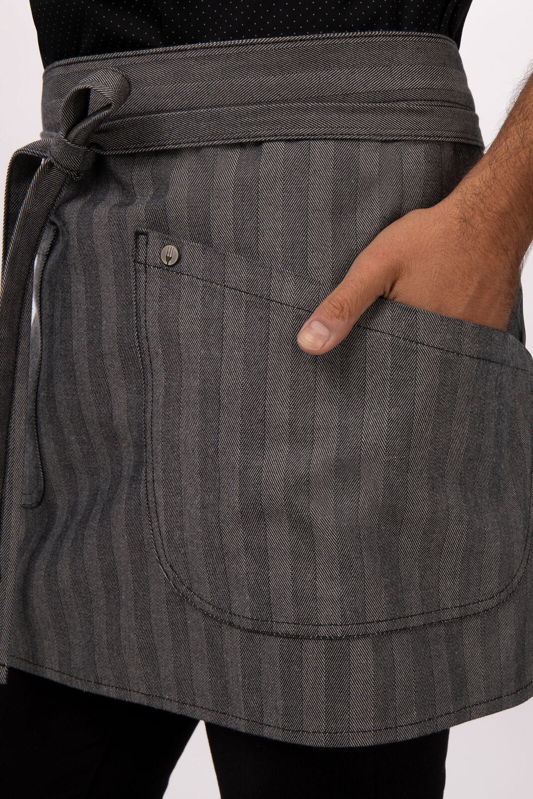 Seattle Half Bistro Apron - 1/2