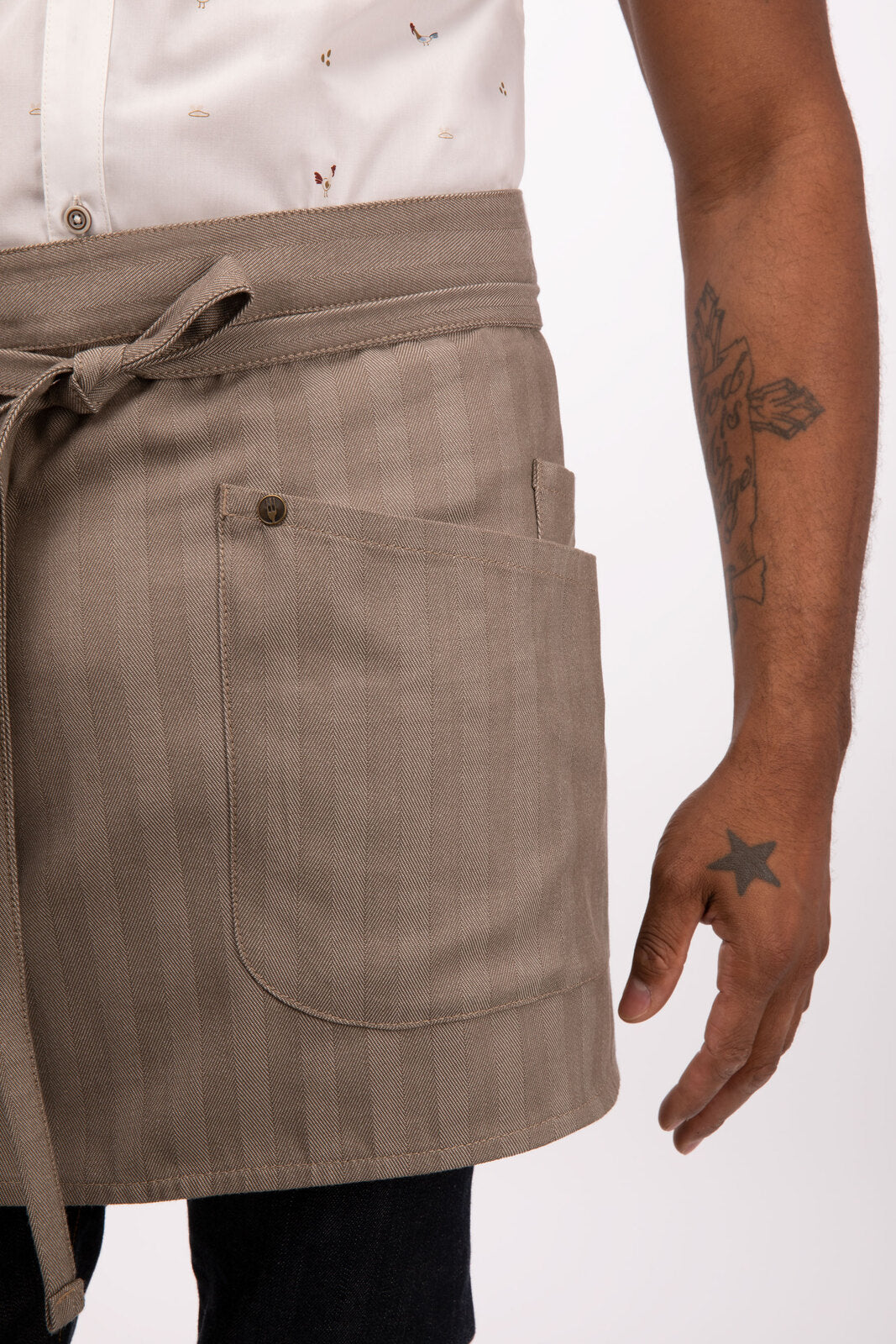 Seattle Half Bistro Apron - 1/2