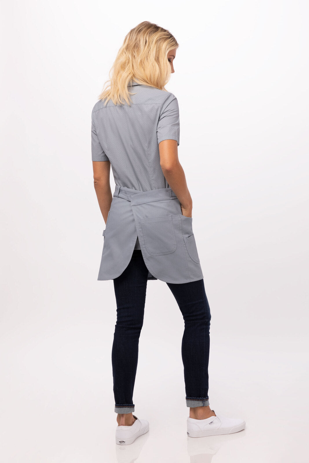 Logan Half Bistro Apron 1/2