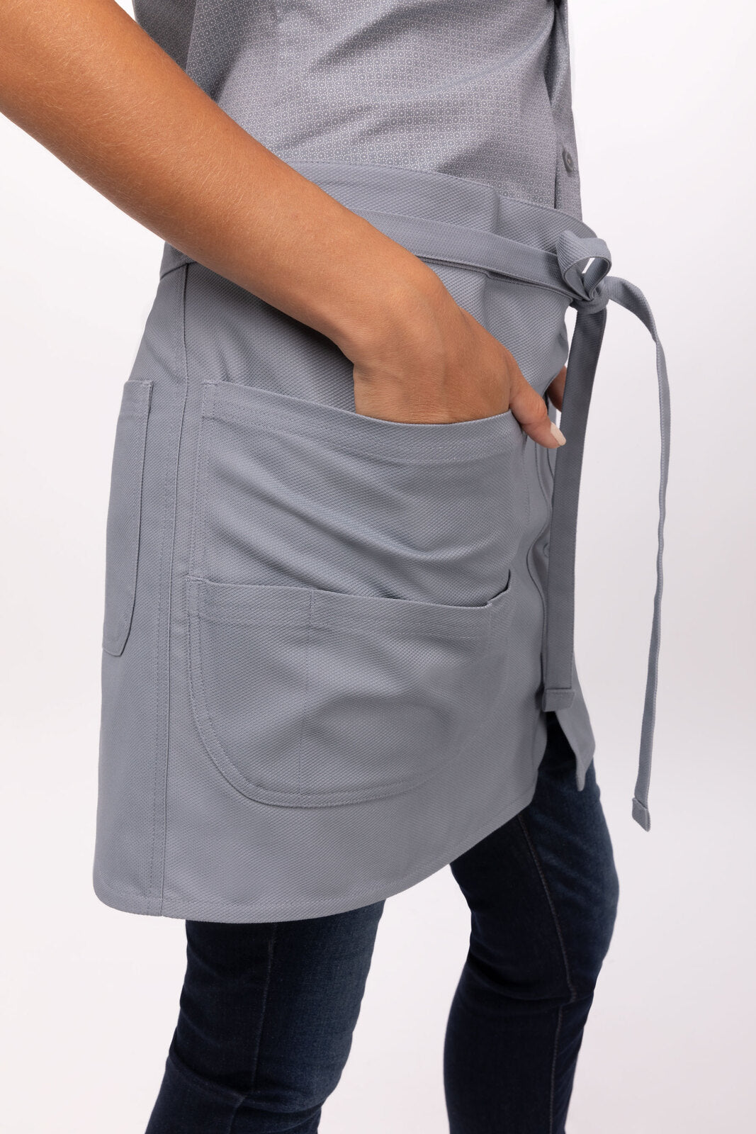 Logan Half Bistro Apron 1/2