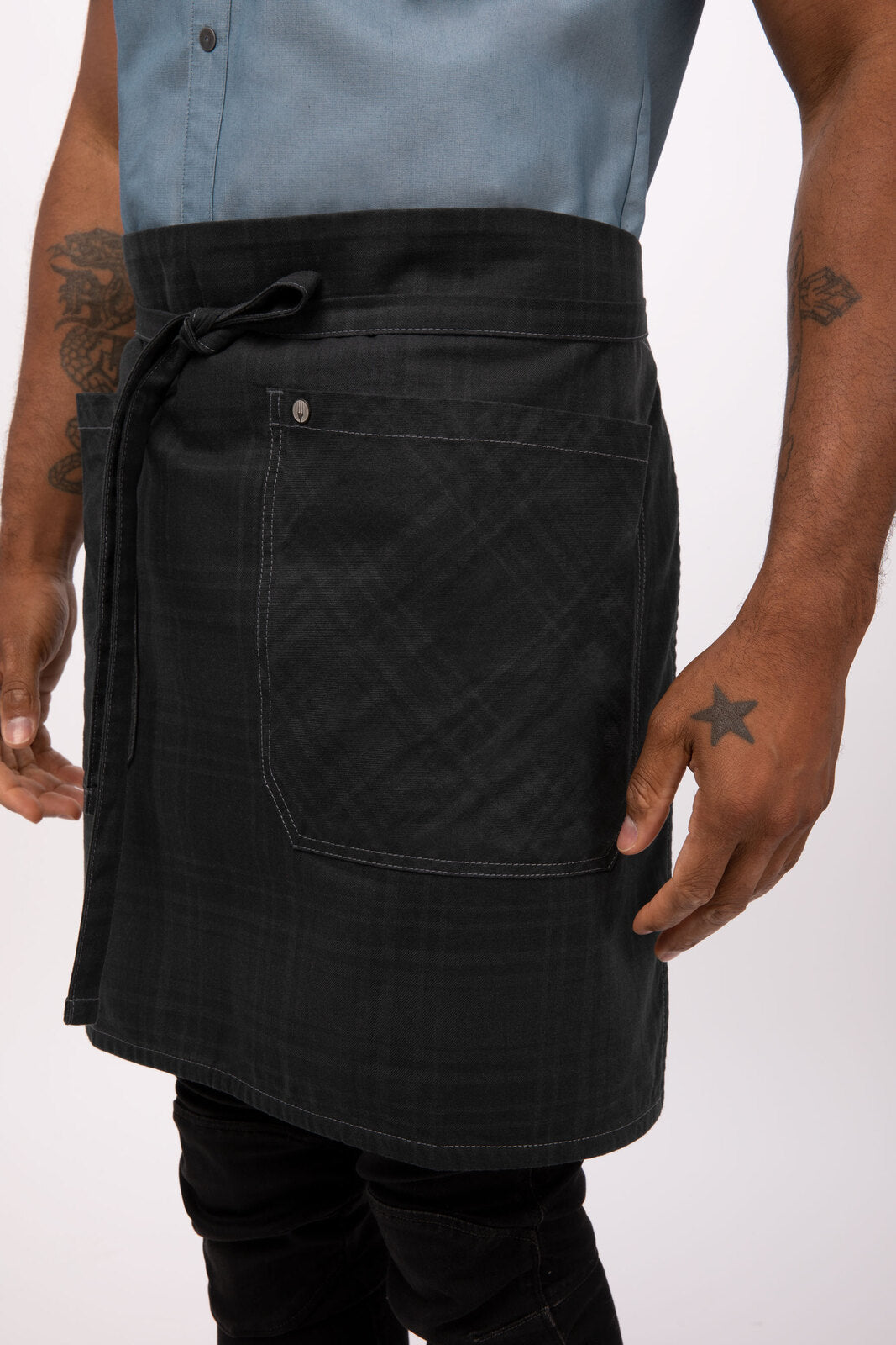 Olympia Half Bistro Apron - 1/2
