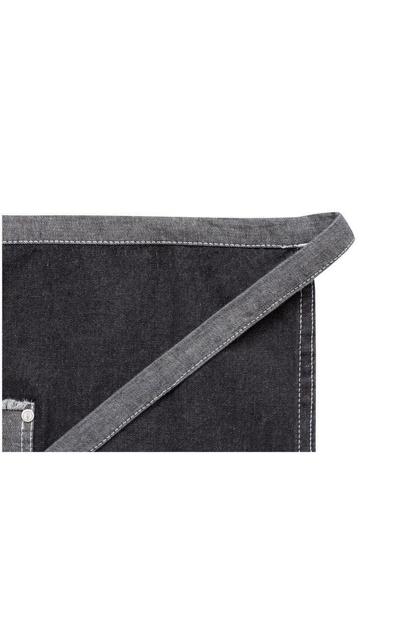 Bronx Half Bistro Apron Black - 1/2