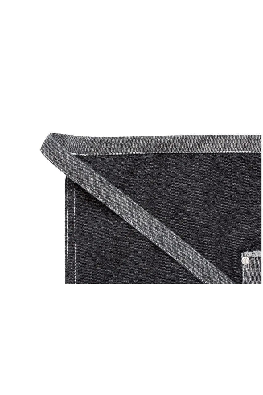 Bronx Half Bistro Apron Black - 1/2 Chef Works