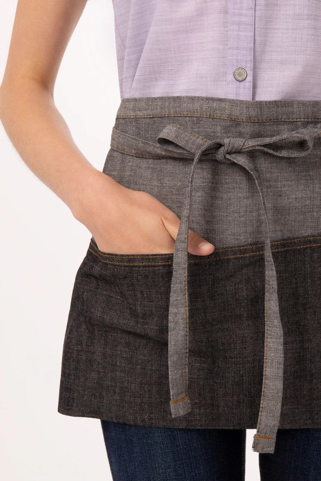 Manhattan Waist Apron 1/4 Chef Works