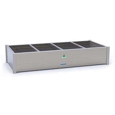 Roband Hot Bain Marie 8 x 1/2 size, pans not included, double row