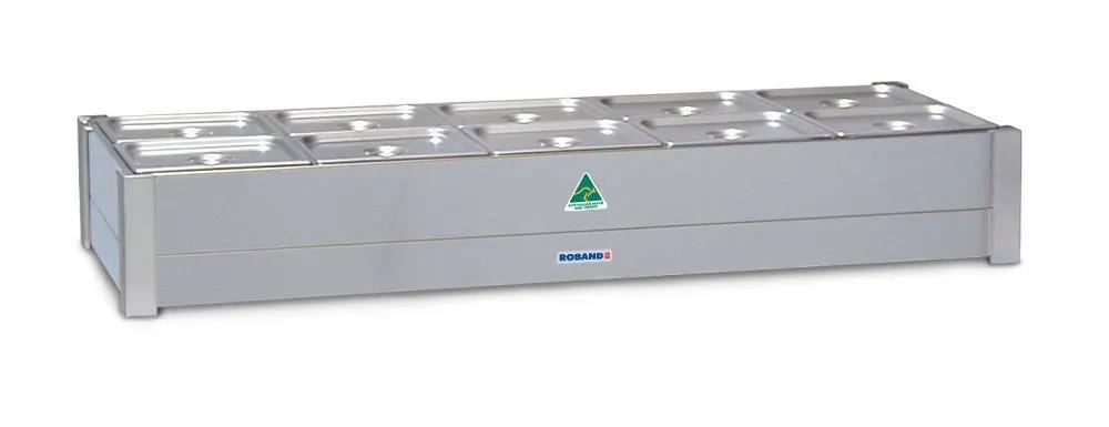 Roband Bain Marie C/W 10Xz12100& Lids Roband