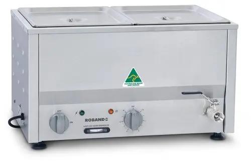 Roband Bain Marie C/W 2 X Z12100 & Lids Roband