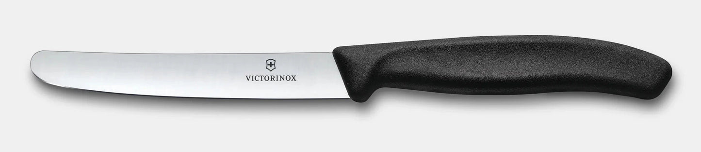 Table Knife, Straight Edge 11cm - Black Sheldon and Hammond